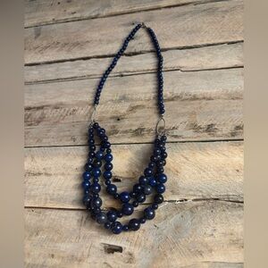 Lapis Lazuli Beaded Necklace